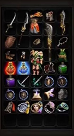Starter gear & early progression items