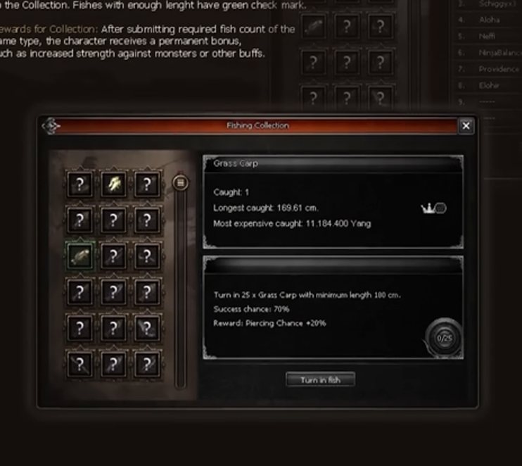 Fish Collection catalog & rewards